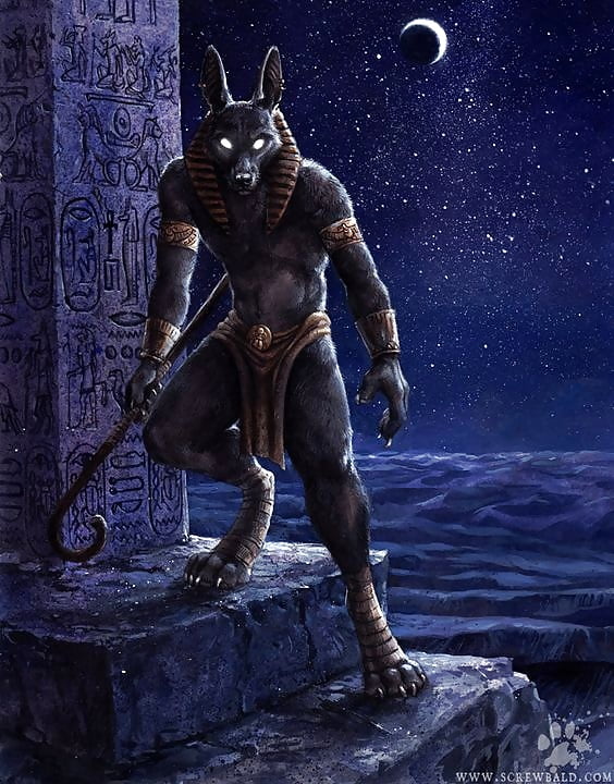 Mythical Creatures 36. Anubis  9