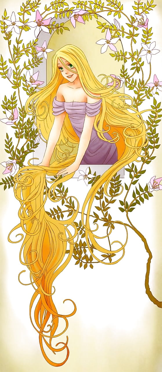  Fairy Tale Sweethearts 25. Rapunzel  10