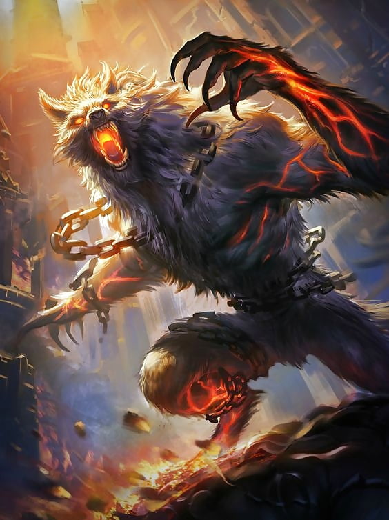 Mythical Creatures 43. Fenrir 4