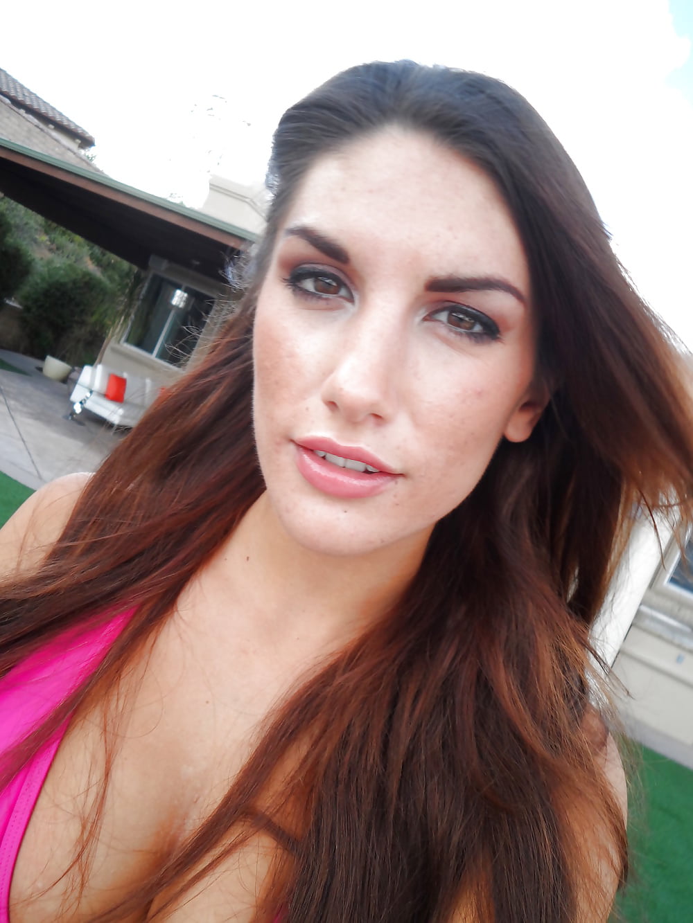 August Ames Selfie 24