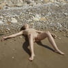 Dutch goddess, naked on beach 4