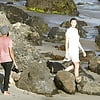 Ireland Baldwin topless at Malibu oct 2017 8