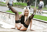 Russian Blonde in Public 9