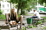 Russian Blonde in Public 8