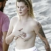 Ireland Baldwin topless at Malibu oct 2017 3